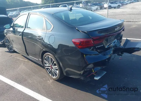 2022 Kia Forte Gt из США, поврежденный, VIN 3KPF44AC5NE494515